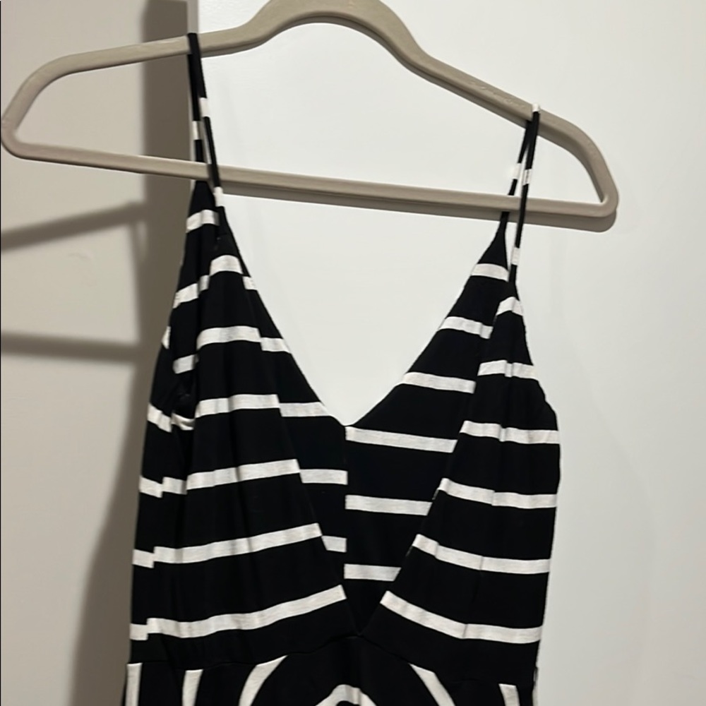 V back dress